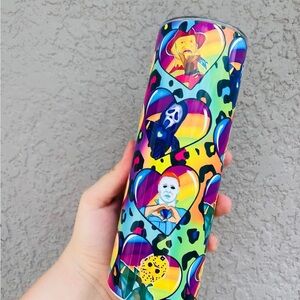 Colorful Horror Character Tumbler